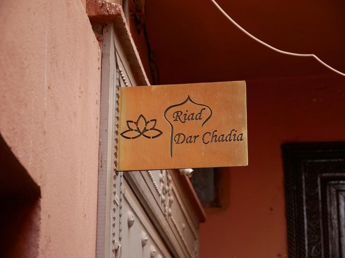 Riad Dar Chadia Marrakesh Exteriör bild